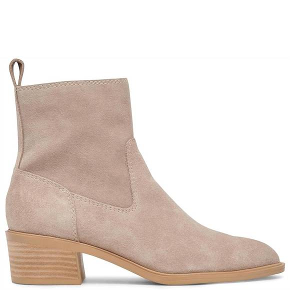 NEW DOLCE VITA bili ankle boot in taupe suede - Picture 2 of 4